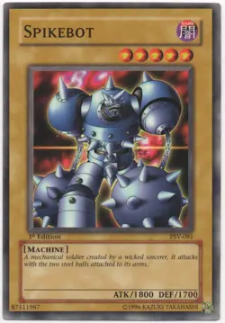 Spikebot 1st Edition Common PSV-081 Yu-Gi-Oh Lightly Played - Image 1