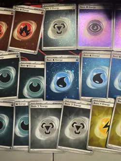 Pokemon Lot of 31 Holo Energy cards Pokemon TCG - Image 5