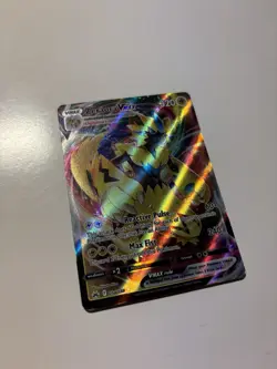 Pokemon Crown Zenith Zeraora VMAX Full Art Ultra Rare Holo Card 054/159 - Image 1