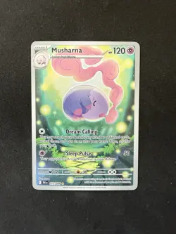 Musharna Illustration Rare Holo SV Black Bolt 117/086 English NM Pokemon Card - Image 1