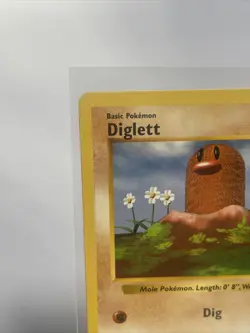 Pokemon Card - Diglett - Base Set (Shadowless) 47/102 NM - Image 3