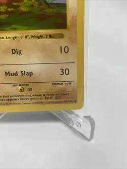 Pokemon Card - Diglett - Base Set (Shadowless) 47/102 NM - Image 5