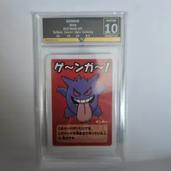 GetG 10 Gengar Pokemon Center Limited Card Old Maid Babanuki 2019 Nintendo JAP - Image 1