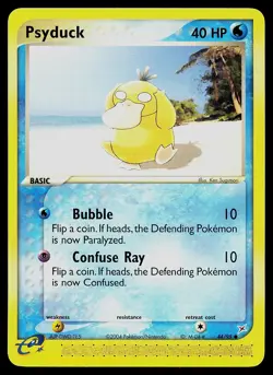 Pokemon Card - Psyduck Team Magma vs Team Aqua 44/95 Common - Image 1