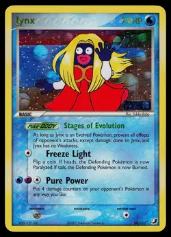 Pokemon Card - Jynx Unseen Forces 28/115 Rare Reverse Holo Stamped - Image 1