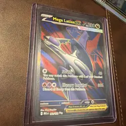 Mega Latias EX 163/132 Me01: Mega Evolution Ultra Rare Holo Card NM Condition - Image 2