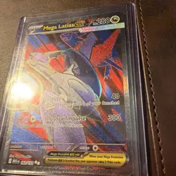 Mega Latias EX 163/132 Me01: Mega Evolution Ultra Rare Holo Card NM Condition - Image 3