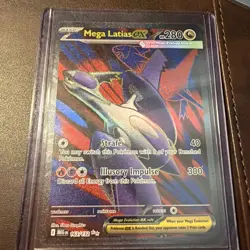 Mega Latias EX 163/132 Me01: Mega Evolution Ultra Rare Holo Card NM Condition - Image 4