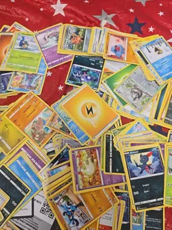 Pokeman 2020 Random Cards Mixed Lot Fair condition READ DESCRIPTION 100+ cards - Image 3