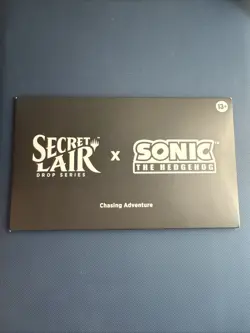 MTG Secret Lair x Sonic the Hedgehog Chasing Adventure (Non-Foil) New Sealed - Image 1