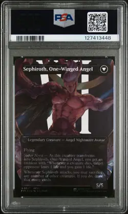 2025 #0527 SEPHIROTH, FABLED SOLDIER/SEPHIROTH, ONE-WINGED ANGEL PSA 10 - Image 2