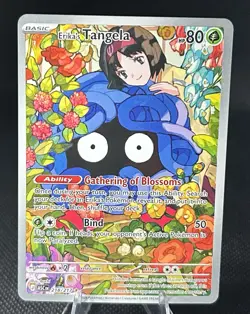 Pokemon TCG Erika’s Tangela 218/217 Ascended Heroes Illustration Rare NM Card - Image 1