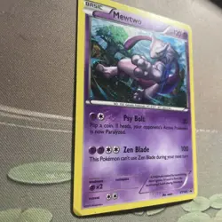Mewtwo - XY100 - Pokemon TCG - BLACK STAR PROMO- Cosmo HOLO Rare - Image 4