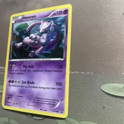 Mewtwo - XY100 - Pokemon TCG - BLACK STAR PROMO- Cosmo HOLO Rare - Image 5