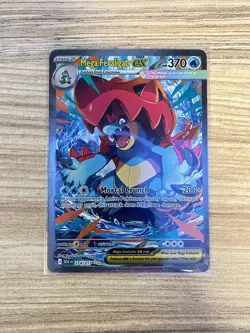 Pokemon TCG Ascended Heroes Mega Feraligatr EX SIR 274/217 Pack Fresh - Image 1