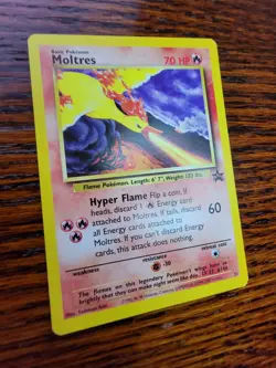 Pokemon Promotional (Promo) Set RARE Moltres #21 - Near Mint (NM) Condition - Image 2