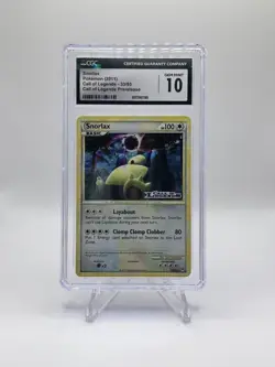 2011 Pokemon Call of Legends Prerelease Snorlax Promo 33/95 CGC 10 POP 8! - Image 1