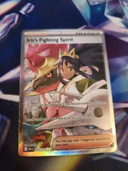 Pokemon Ascended Heroes Iris's Fighting Spirit 292/217 SIR - Pack Fresh Mint PSA - Image 2