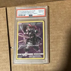 Pokemon Promo Armored Mewtwo SM228 - PSA 8 - Image 3