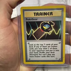 Pokegear 88/111 Neo Genesis Regular Unlimited Rare Pokemon TCG 2000 LP+ Vintage - Image 1