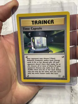 Time Capsule – 90/111 – Neo Genesis Rare Trainer – Pokemon WOTC 2000 NM Pokemon - Image 1