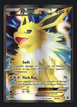 Jolteon EX 28a Alternate Art Promo Pokemon TCG - Image 1