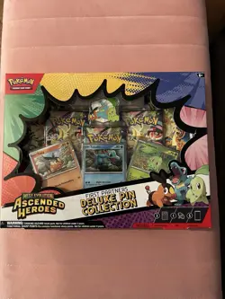 Pokemon Ascended Heroes Lot Of 5 mini tins & First Partners Deluxe PinCollection - Image 2