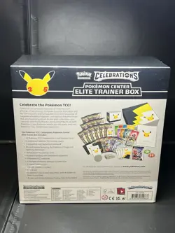 Pokemon 25th Anniversary Celebrations Pokemon Center ETB Factory Sealed - Image 2