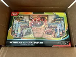 Pokemon TCG Incineroar ex and Torterra ex Special Collection Box Lot Of 5 - Image 2