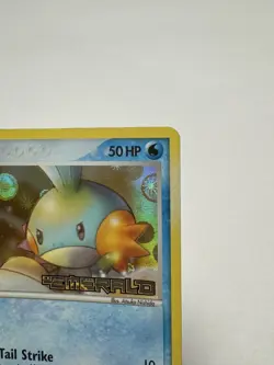 Mudkip 56/106 Pokemon Emerald Reverse Holo Stamped Lightly Played 2005 - Image 3