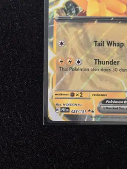 Pikachu ex 028/131 Prismatic Evolutions Double Rare Holo Pokemon TCG - Image 3