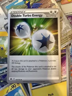 Double Turbo Energy #151 Pokemon World Championships 2023 Signed - Image 1