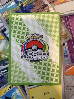 Double Turbo Energy #151 Pokemon World Championships 2023 Signed - Image 2