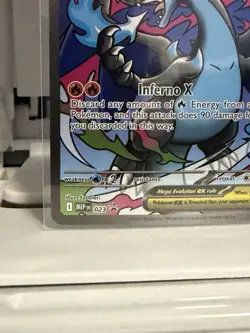 Pokemon Mega Charizard X EX 023 Me: Mega Evolution Promo Full Art Holo 360 HP F… - Image 5