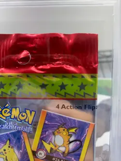PSA 10 1999 Pokemon Action Flipz Foil Pack Premier Ed. GEM MINT 10 - Image 3