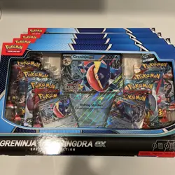 x4 Pokemon Greninja ex & Kingdra ex Special Collection - New & Sealed - Image 1