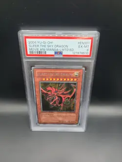 Slifer the Sky Dragon YMA-EN001 Yu-Gi-Oh! The Movie Limited Edition PSA 6 - Image 1