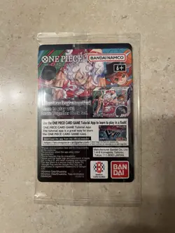 One Piece US Voyage College Basketball Monkey D. Luffy Promo Card - Image 3