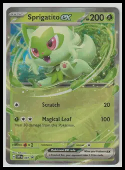 SV: Scarlet & Violet Promo Cards #087 Sprigatito ex - Image 1