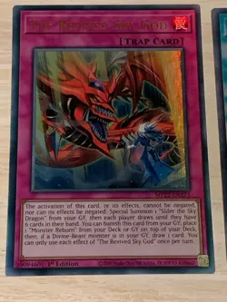 Yu-Gi-Oh! God Cards MP22-EN273 EN274 EN275 Pharaoh's Gods 1st Edition Lot NM - Image 2