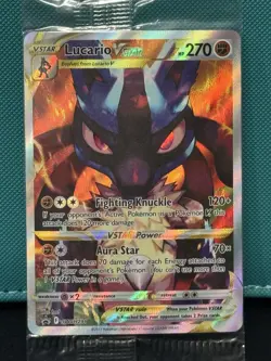 Lucario VSTAR SWSH291 SWSH: Sword & Shield Promo Cards Holo - Image 1