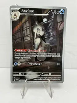 Pokemon TCG Froslass Twilight Masquerade Holo Card Illustration Rare 174/167 - Image 1