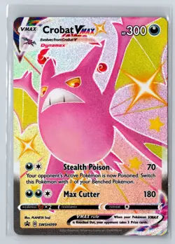 Crobat VMAX Holo Promo SWSH: Sword & Shield Promo Cards SWSH099 NM - Image 1