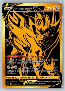 Zamazenta V Holo Promo SWSH: Sword & Shield Promo Cards SWSH077 NM - Image 1