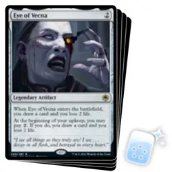EYE OF VECNA X4 Adventures In The Forgotten Realms AFR Magic MTG MINT CARD - Image 1