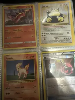 Pokemon Binder Collection Over 300+ Cards Vintage To Modern - Image 2