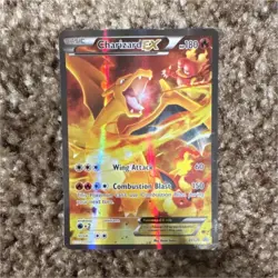 Pokemon Charizard EX XY121 Basic 180 HP Holo Dragon Card XY Set Pokemon TCG - Image 1
