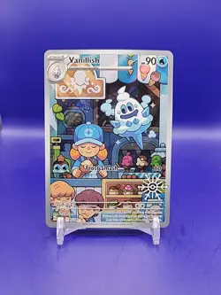 Vanillish 190/182 Pokemon TCG Holiday Calendar 2025 Festive Stamp Promo Card - Image 1