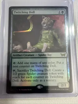 Twitching Doll (NM Foil) DSK-201 Rare MTG - Image 3