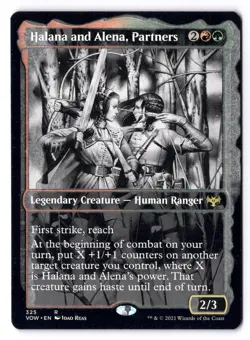 Halana and Alena, Partners NM* SHOWCASE Innistrad Crimson Vow 325 mtg-UnltdCards - Image 1